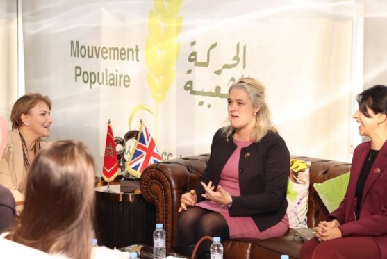 وفد السفارة البريطانية بالمغرب في ضيافة حزب الحركة الشعبية